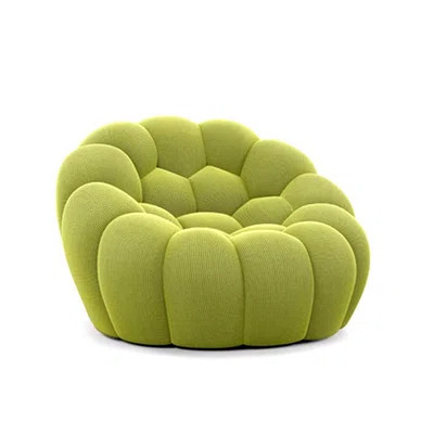 Plush Green Sofa Chair | Wayfair North America