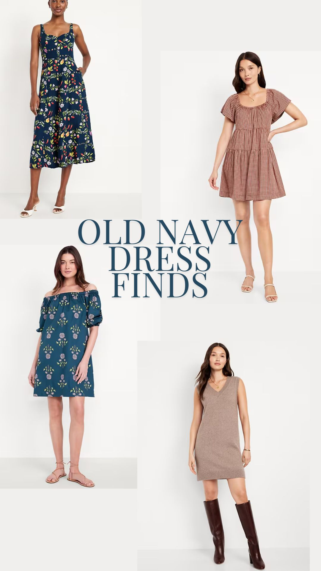 Old navy dress finds! These would be great for transitioning into fall! 

 #oldnavy #dresses #oldnavydresses #dressfinds #dressesforfall #LTKSeasonal #LTKSaleAlert #LTKFindsUnder50