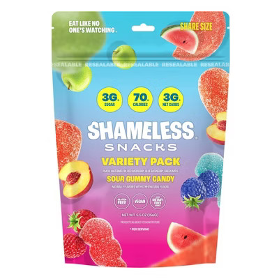 Shameless Snacks Variety Pack Candy - 5.5oz | Target