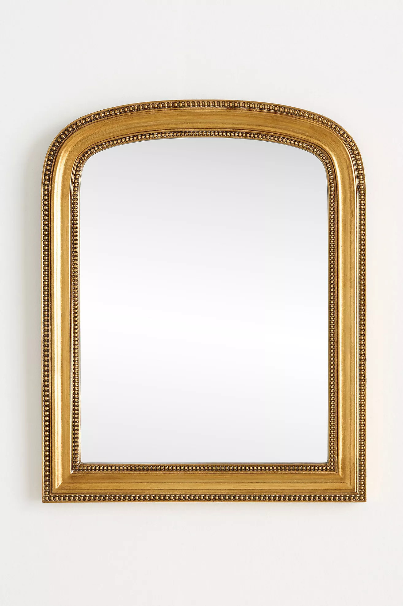 The Gleaming Louie Beaded Gallery Wall Mirror | Anthropologie (US)