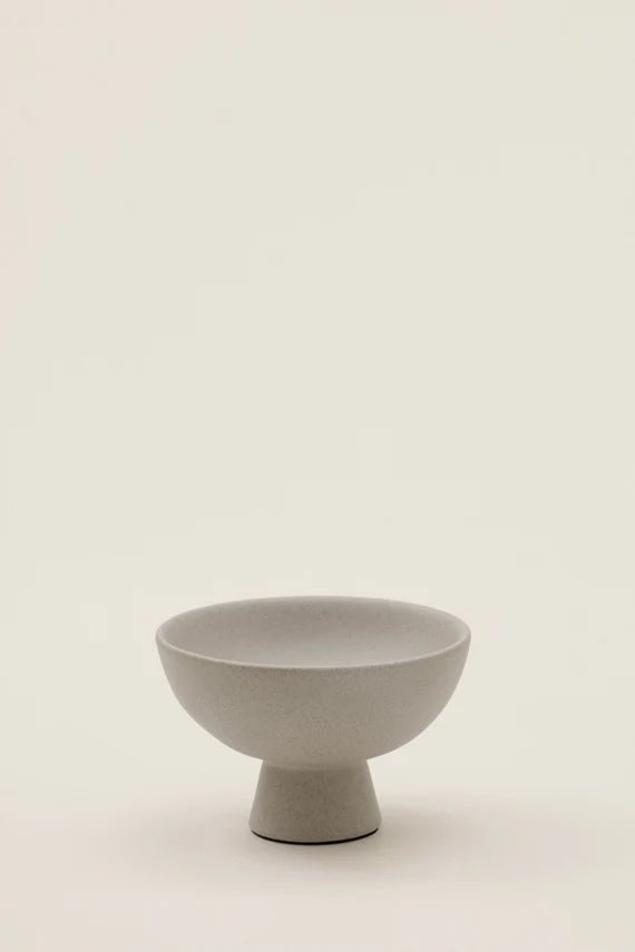 Textured Ceramic Pedestal Bowl  Decorative Vase  Ceramic | Etsy | Etsy (US)