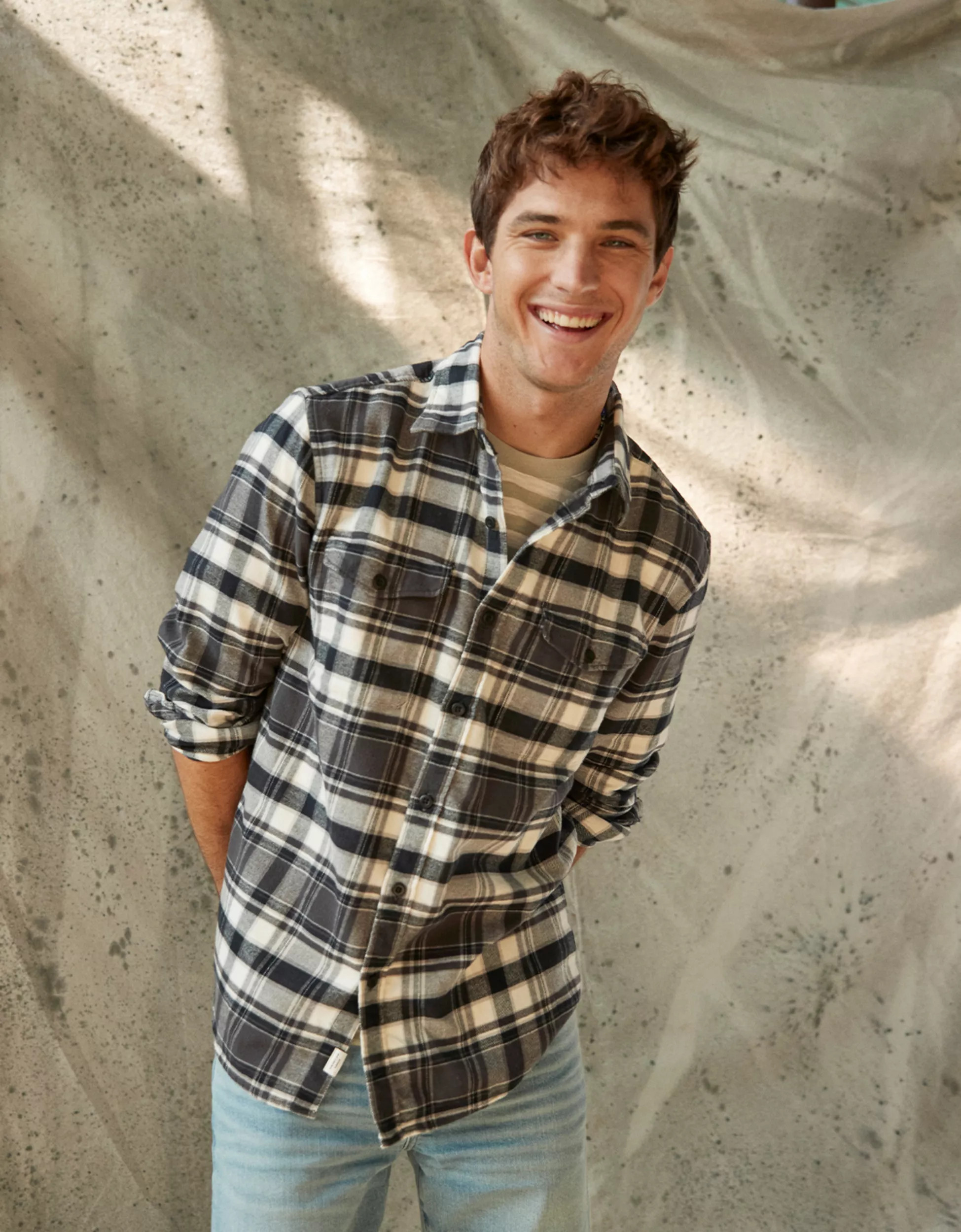 AE Super Soft Flannel Shirt | American Eagle Outfitters (US & CA)