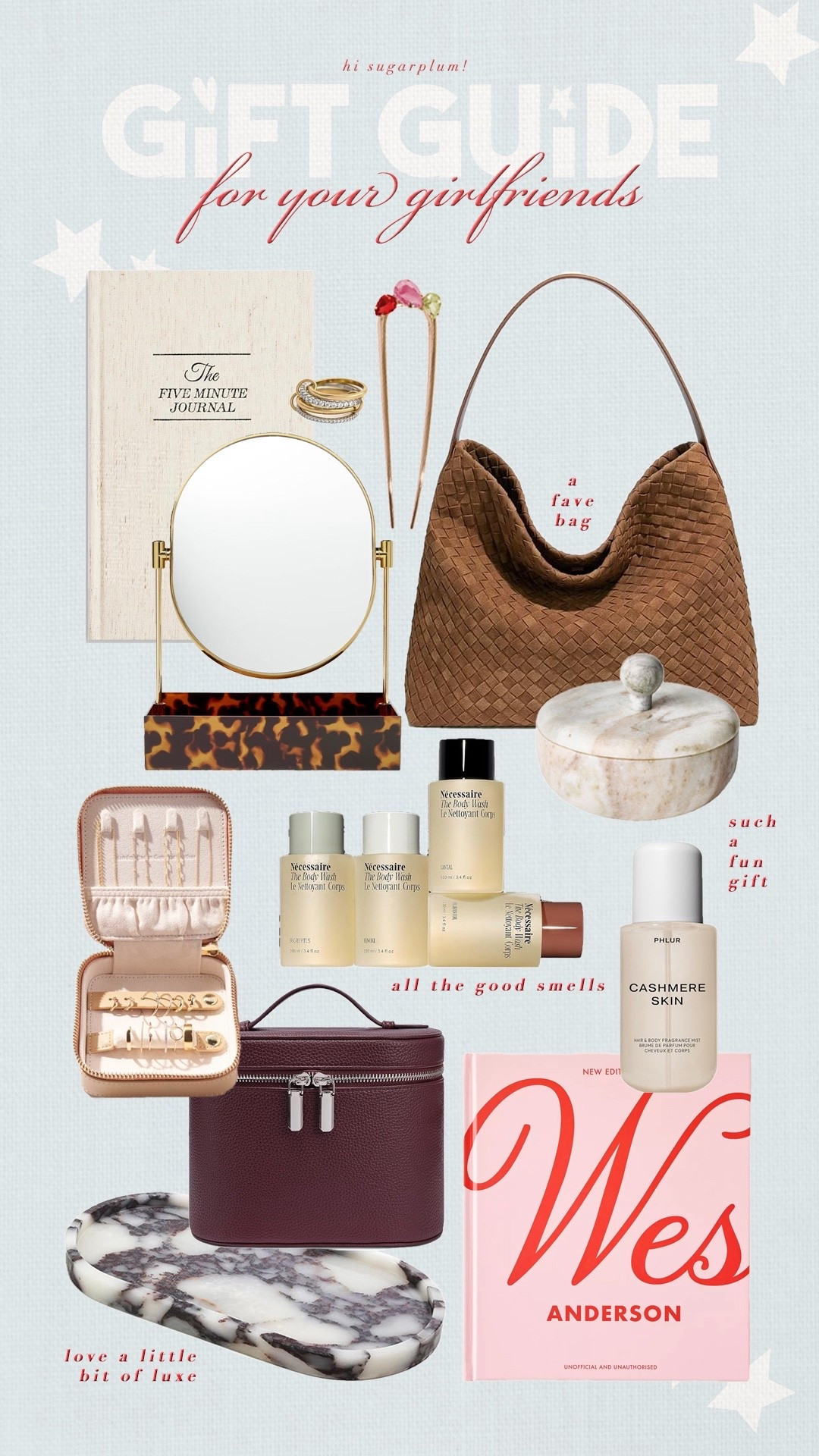 Sugarplum Gift Guide | For Your Girlfriends! #sugarplumstyle #sugarplumholiday #giftguide

#LTKOver40 #LTKGiftGuide #LTKHoliday