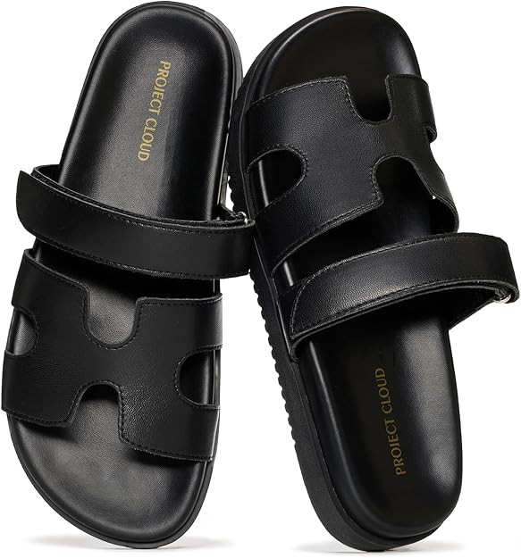 Project Cloud 100% Genuine Leather Sandals for Women Footwear - Stylish Womens Sandals with Plush... | Amazon (US)