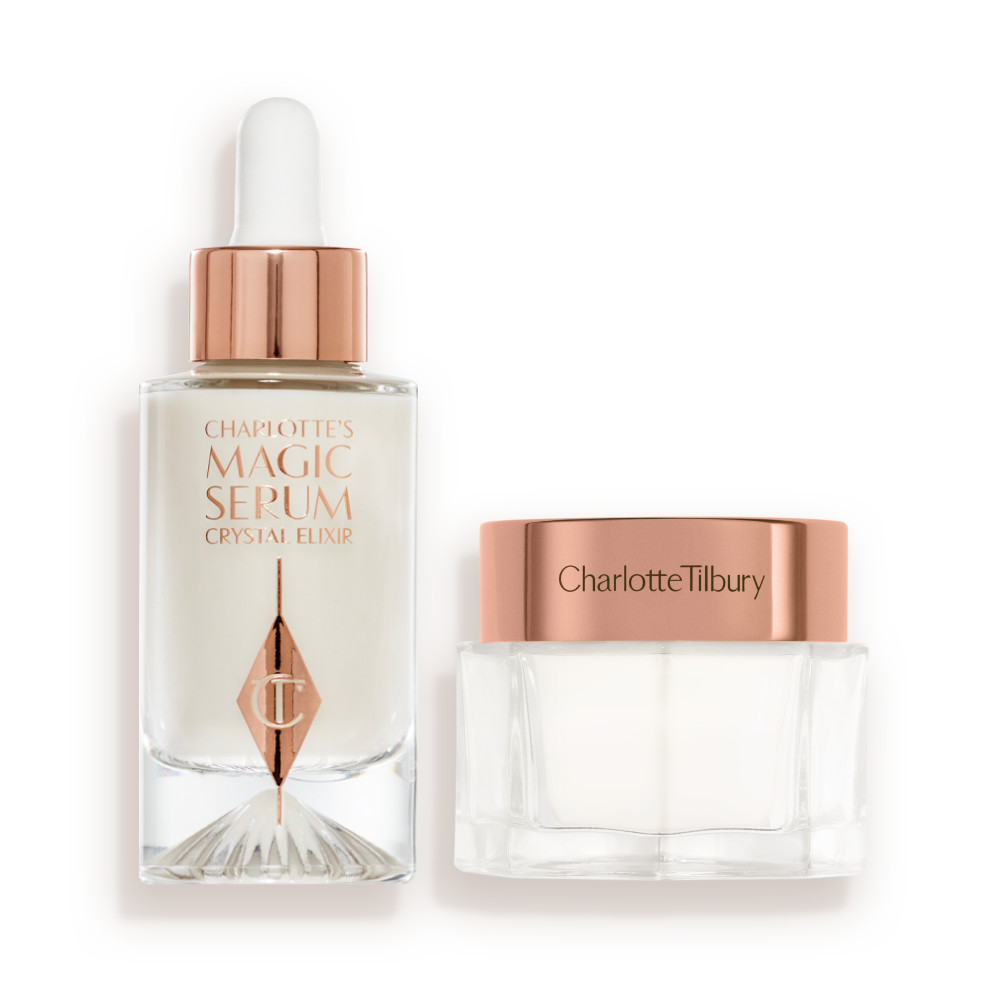 Charlotte's Magic Crystal Glaze Skin Set: Serum & Moisturiser | Charlotte Tilbury | Charlotte Tilbury (US)
