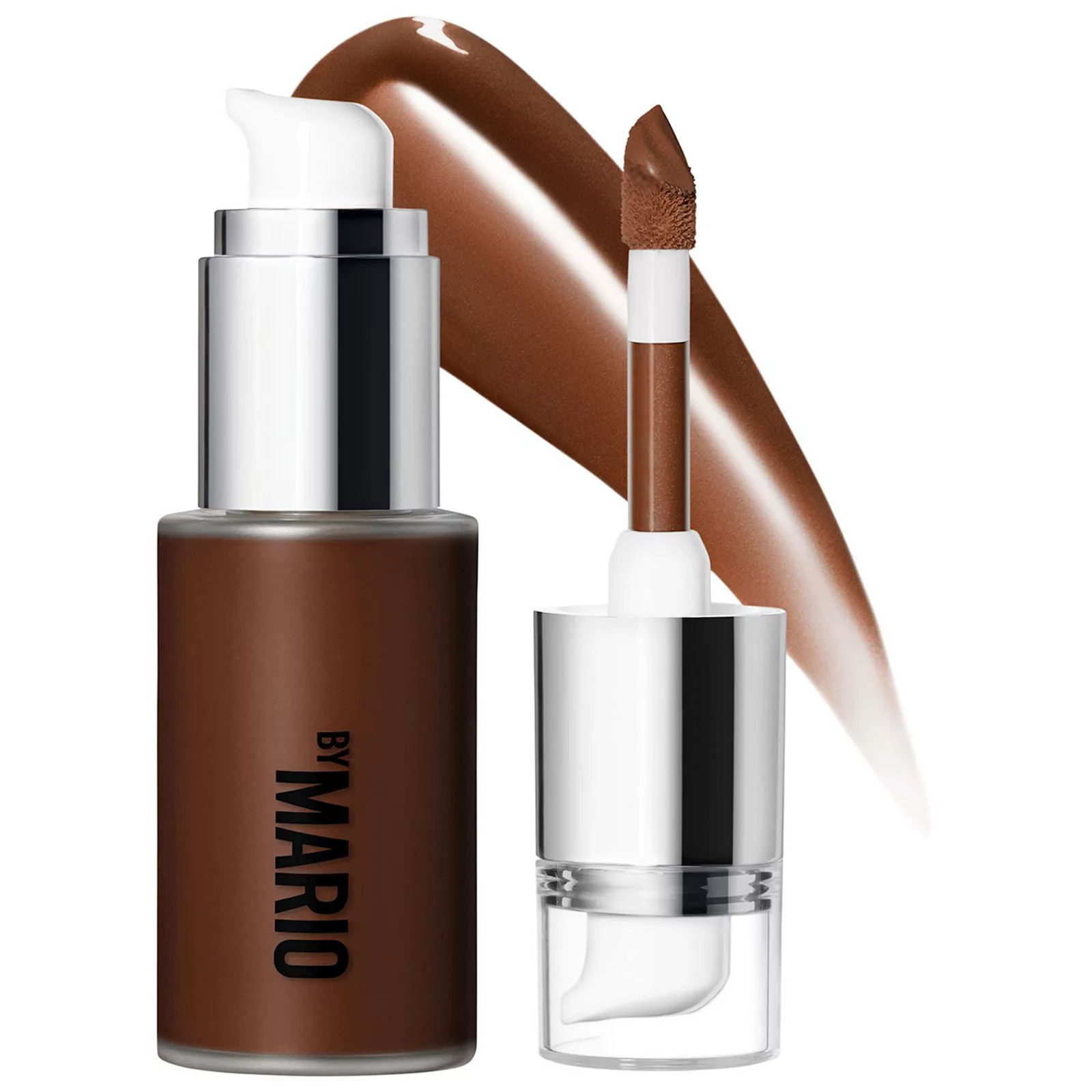 MAKEUP BY MARIO Softsculpt Multi-Use Bronzing & Shaping Serum with Hyaluronic Acid, Size: 1.01 FL Oz, Dark Deep | Kohl's