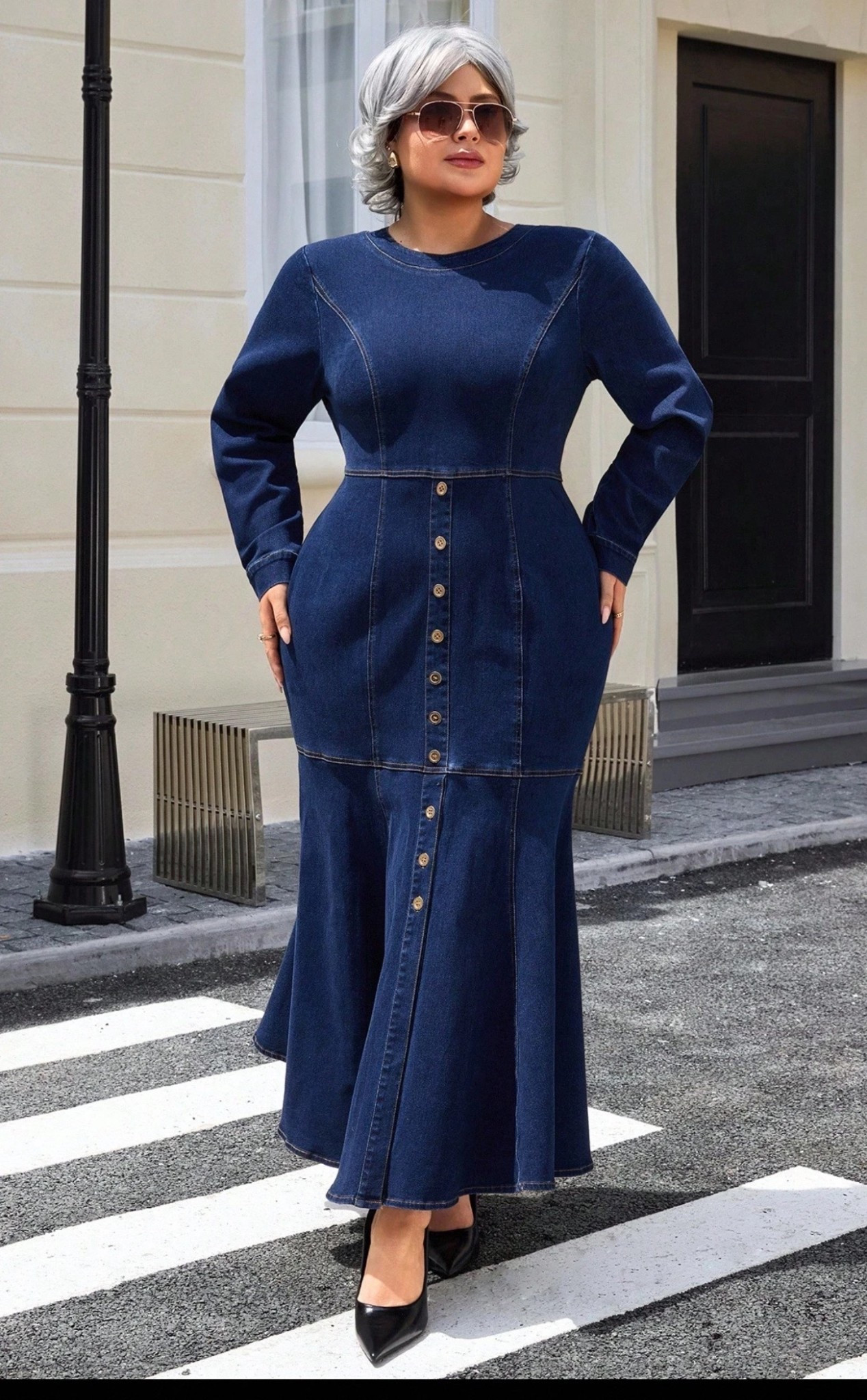 Denim Dress

#LTKStyleTip #LTKMidsize #LTKPlusSize