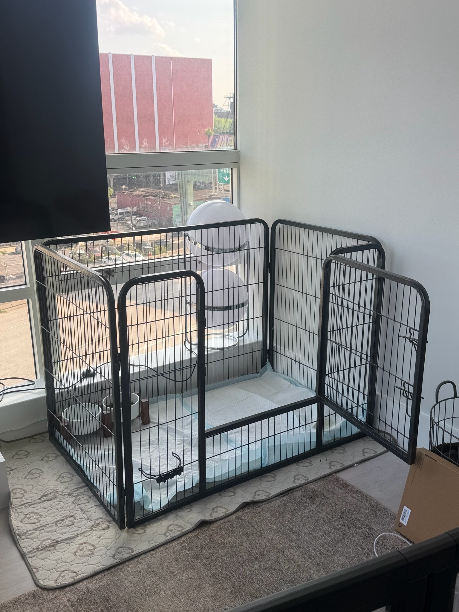 Penelope’s pen for when I have to leave for a few hours