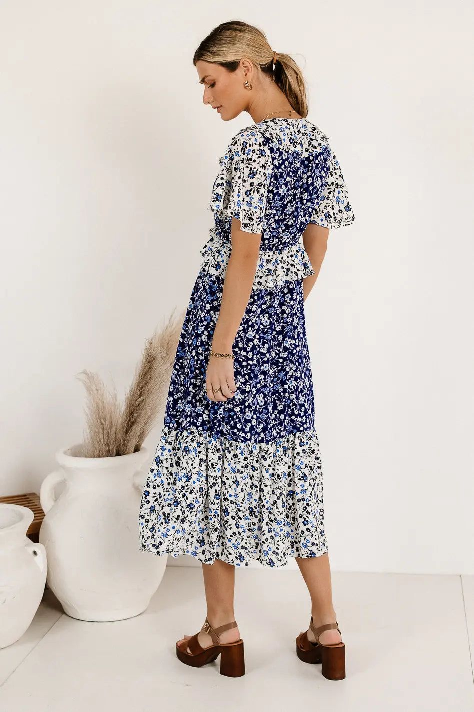 Maisey Floral Midi Dress | Böhme US