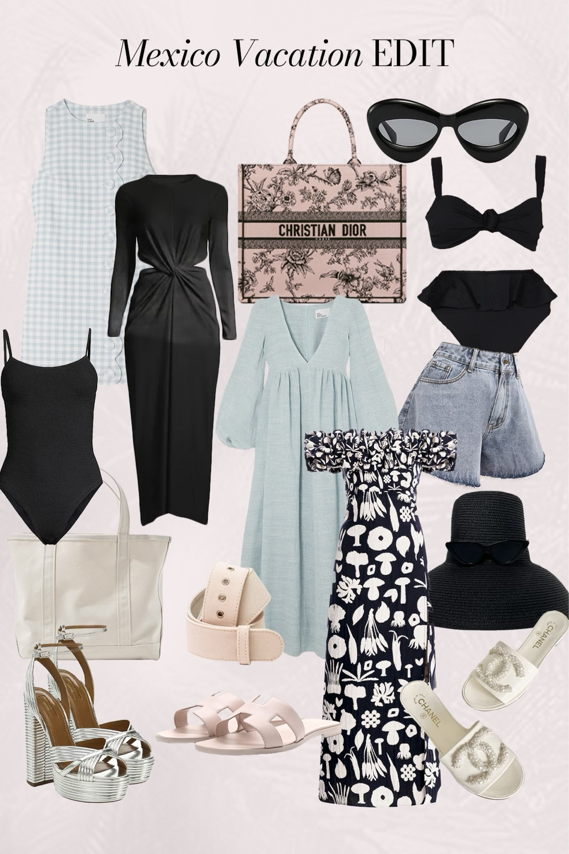 Mexico Vacation edit! What I wore on our family trip to Mexico. Resort wear, the pair of platforms you need for your closet, chic black bathing suits and more!

#LTKstyletip #LTKtravel #LTKswim