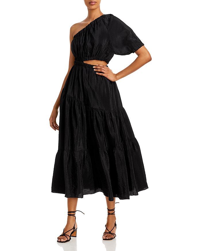 Moon River One Shoulder Midi Dress Women - Bloomingdale's | Bloomingdale's (US)