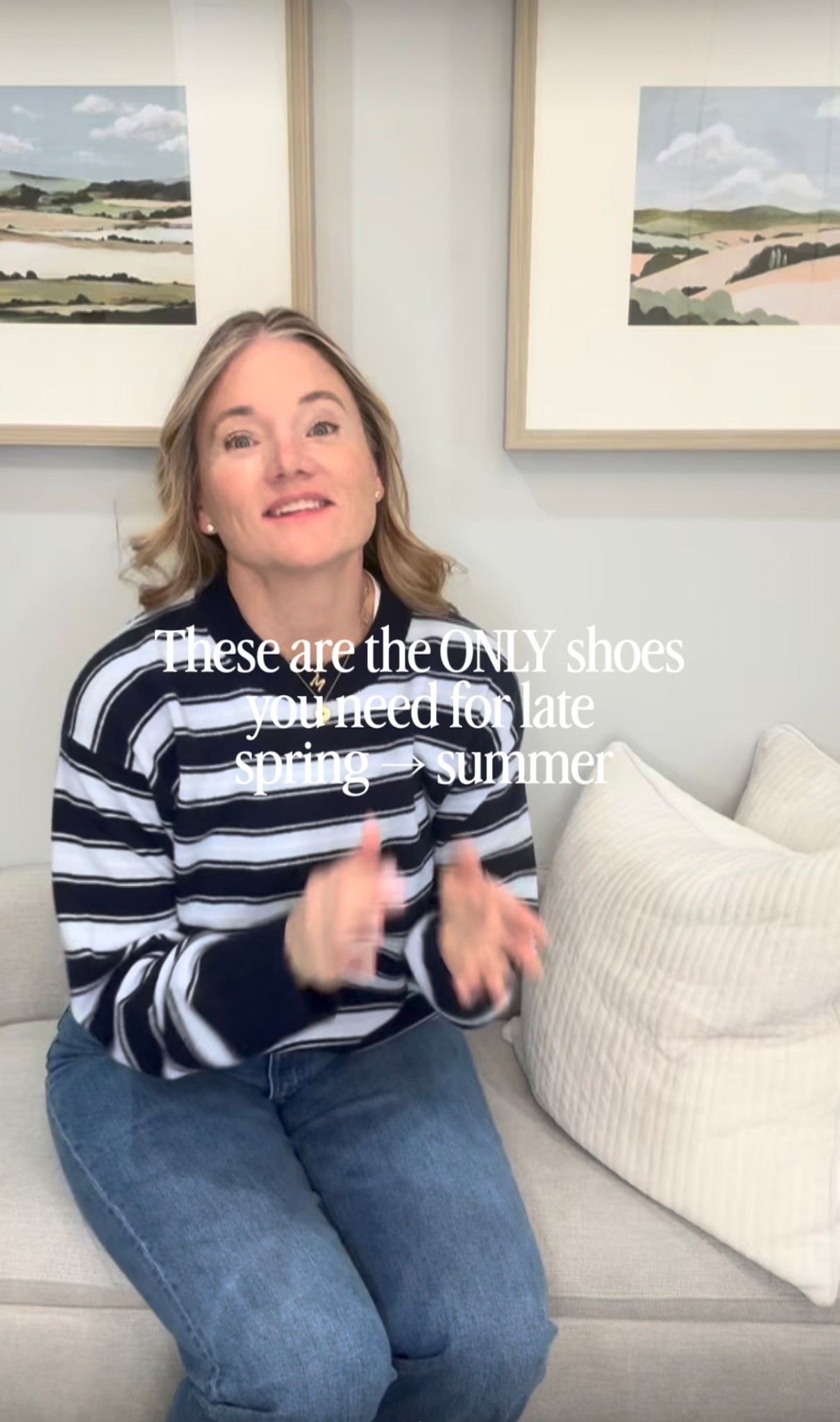 The best shoes for the spring and summer. 