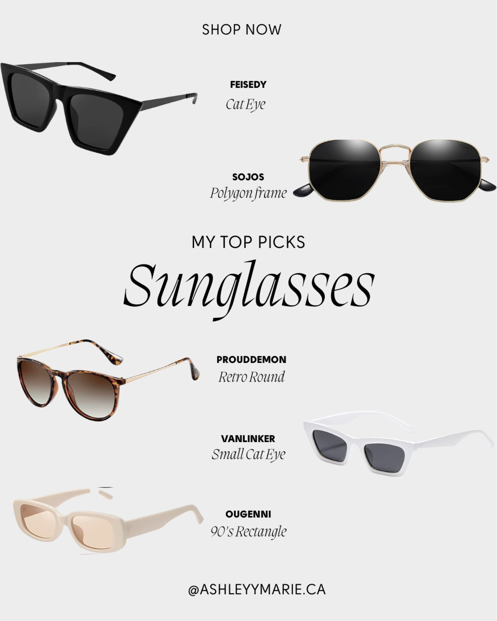 Must have amazon sunglasses for the season

#LTKunder100 #LTKSeasonal #LTKstyletip