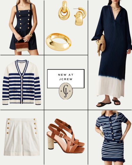 Nautical inspired pieces that have just dropped at J.Crew! #jcrew #newarrivals #nautical

#LTKstyletip