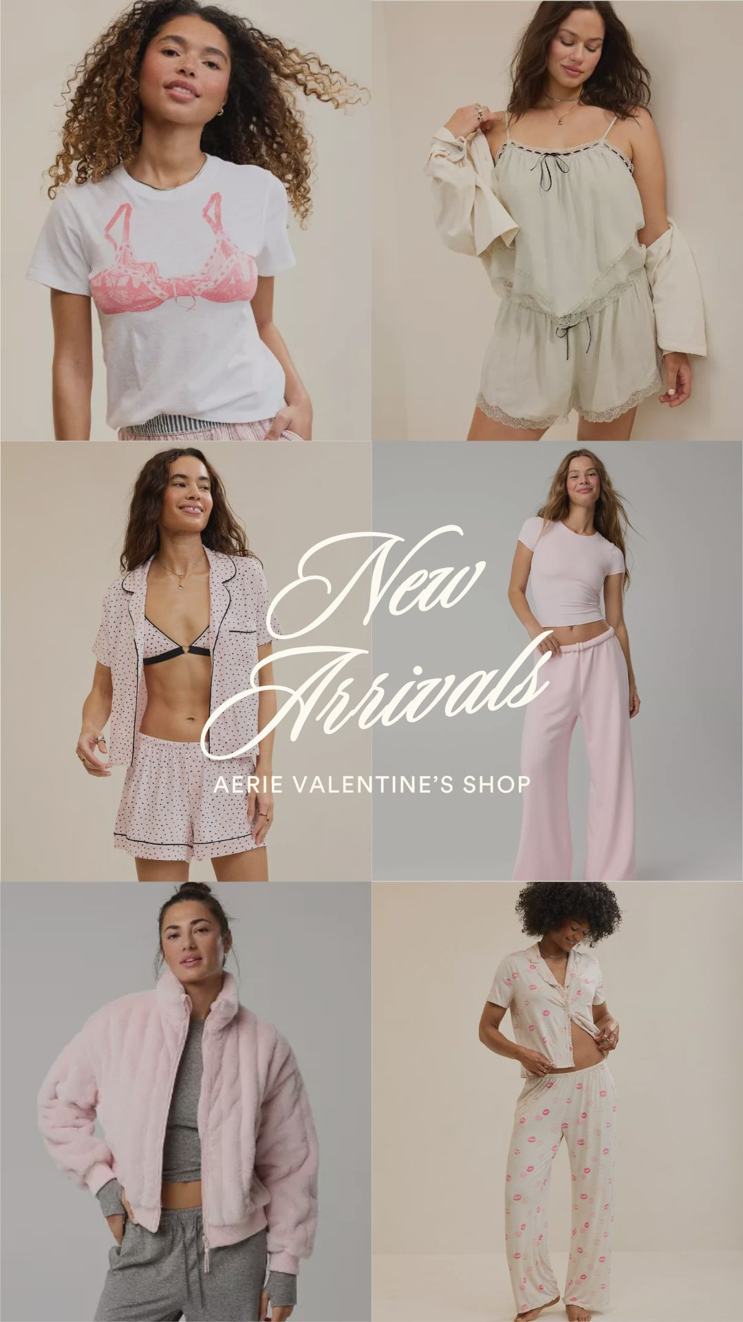 New from Aerie's Valentine's shop! Love these colors & pj sets!  

 #LTKFindsUnder50 #LTKFindsUnder100