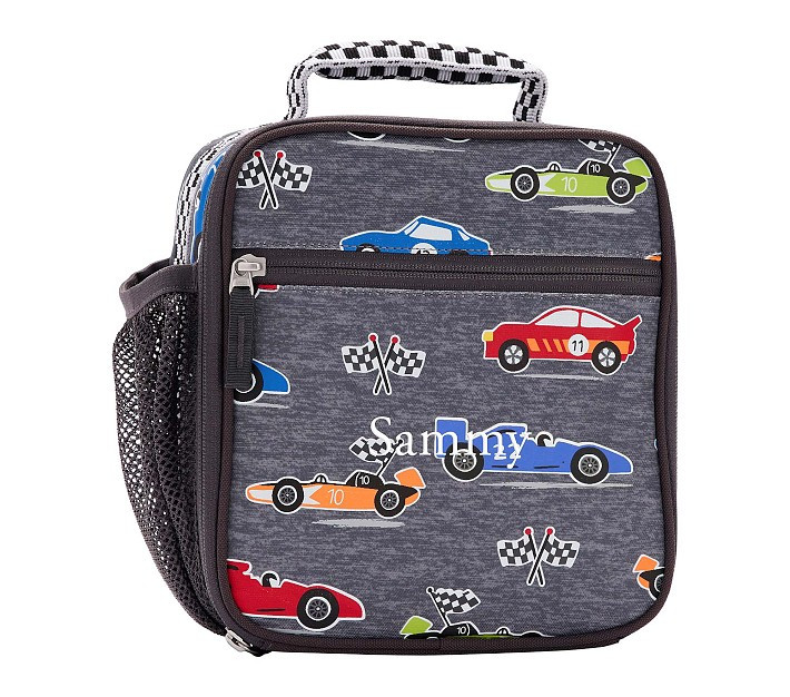 Mackenzie Race Cars Glow-in-the-Dark Lunch Boxes | Pottery Barn Kids