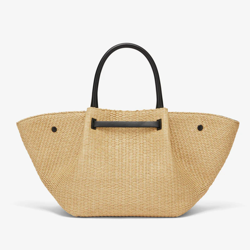 The Midi New York | Warm Raffia Black Smooth | DeMellier | DeMellier