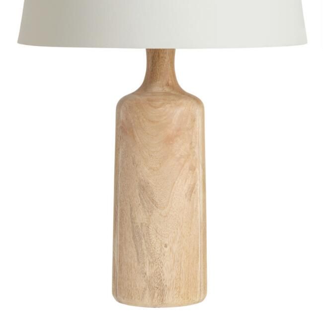 Natural Wood Sierra Table Lamp Base | World Market