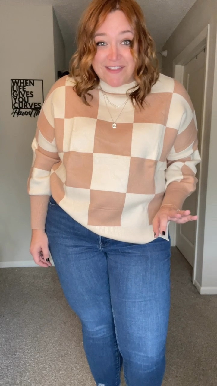 The perfect Amazon sweater for fall and winter 😍

Wearing the XL as a US 16/18 top

Code Tara10 to save at Miranda Frye

#LTKPlusSize #LTKFindsUnder50 #LTKxPrimeDay