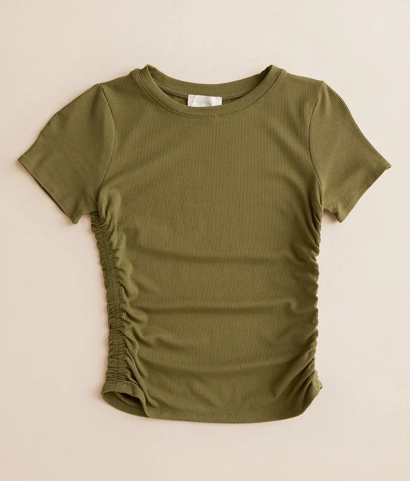 Girls- Ruched T-Shirt | Buckle