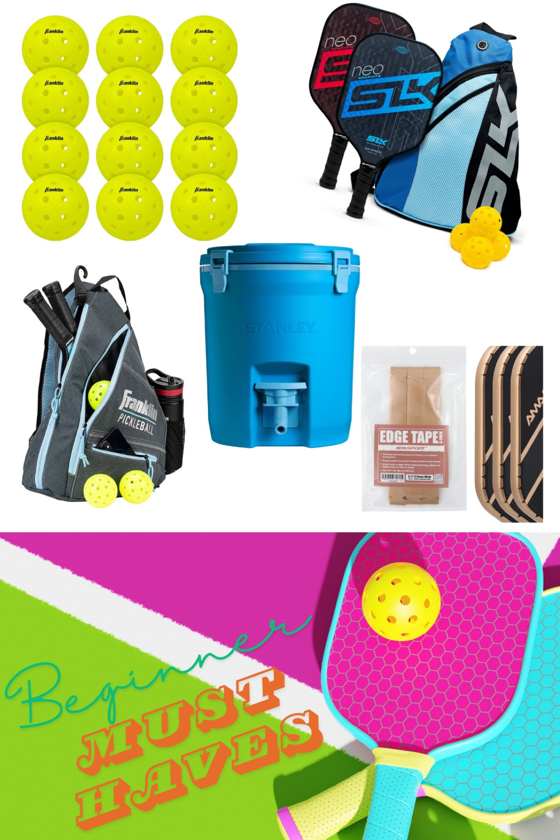 Pickleball must haves for beginners 

#LTKActive #LTKFindsUnder100 #LTKSeasonal