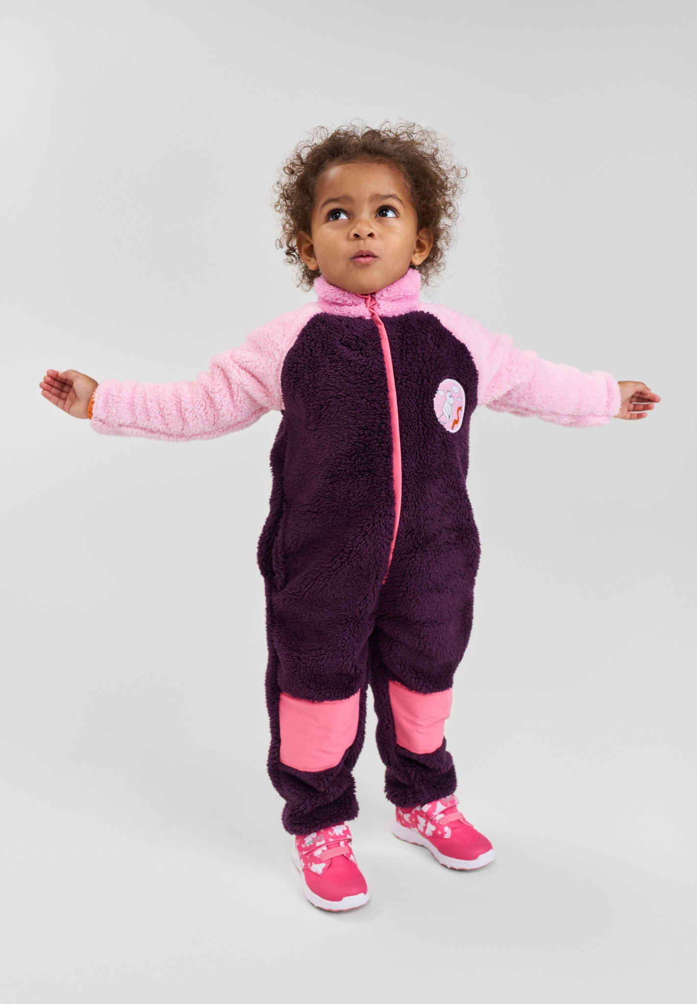 Reima Moomin Gladeligen - Toddler Fleece Jumpsuit | Reima Oy