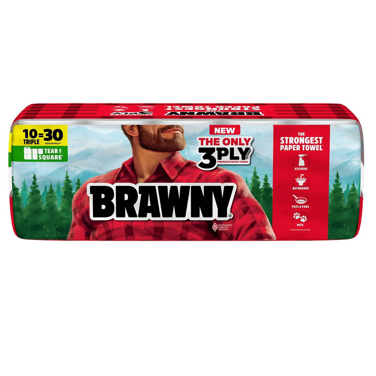 Brawny Tear-A-Square Paper Towels | Target