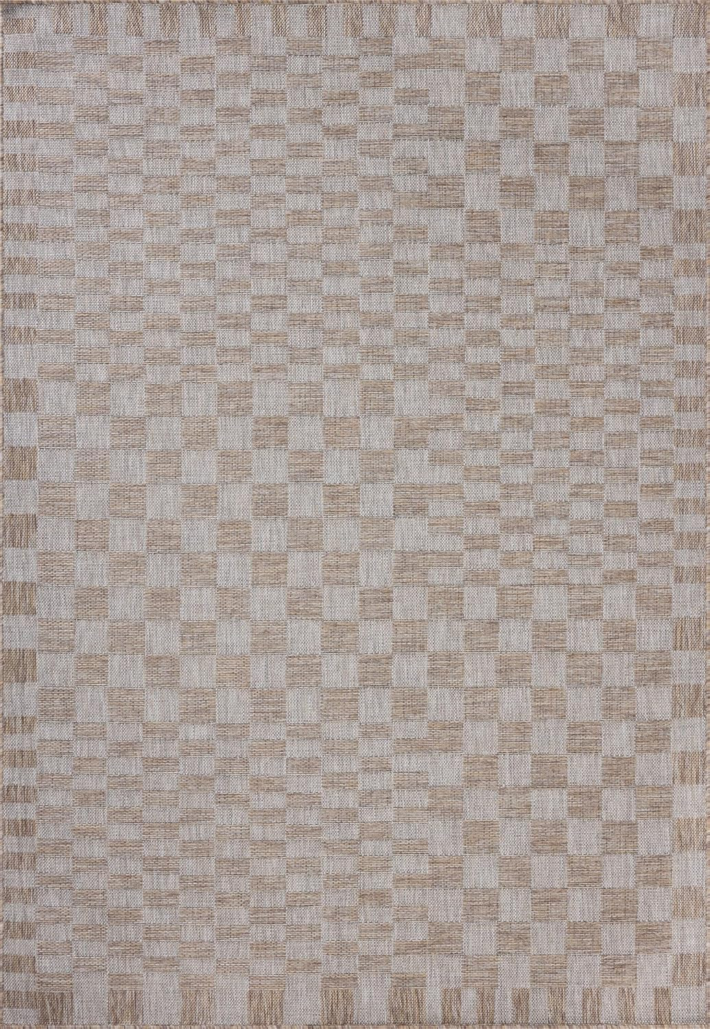 Loloi Amber Lewis Topanga Collection TOP-03 Natural/Dove 5'-3" x 7'-6" Indoor/Outdoor Area Rug | Amazon (US)