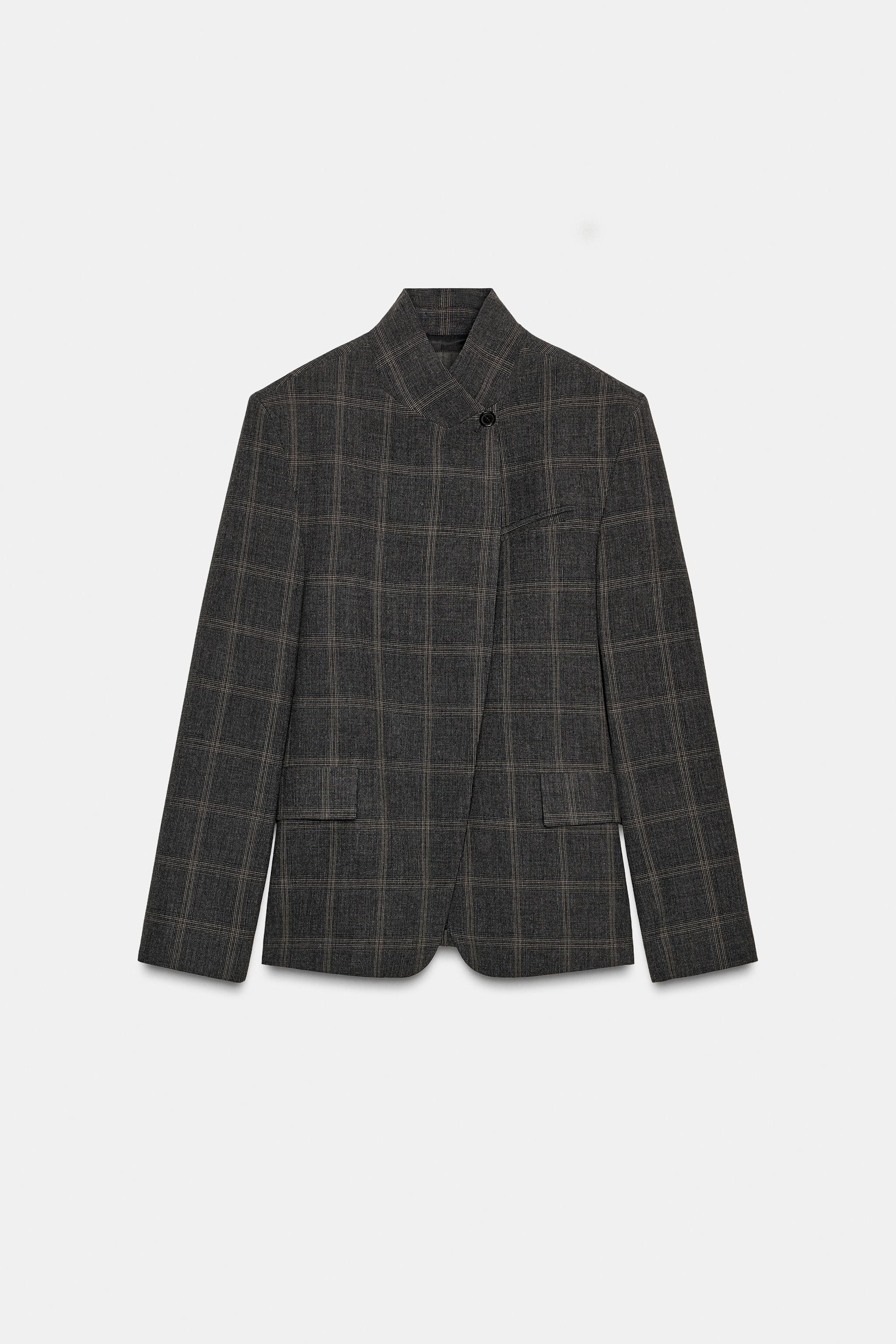 PLAID BLAZER ZW COLLECTION LIMITED EDITION | Zara US