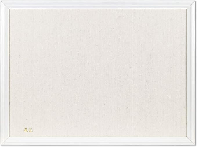 U Brands Linen Cork Linen Bulletin Board, 17 x 23 Inches, White Wood Frame (3264U00-01) : Amazon.... | Amazon (CA)