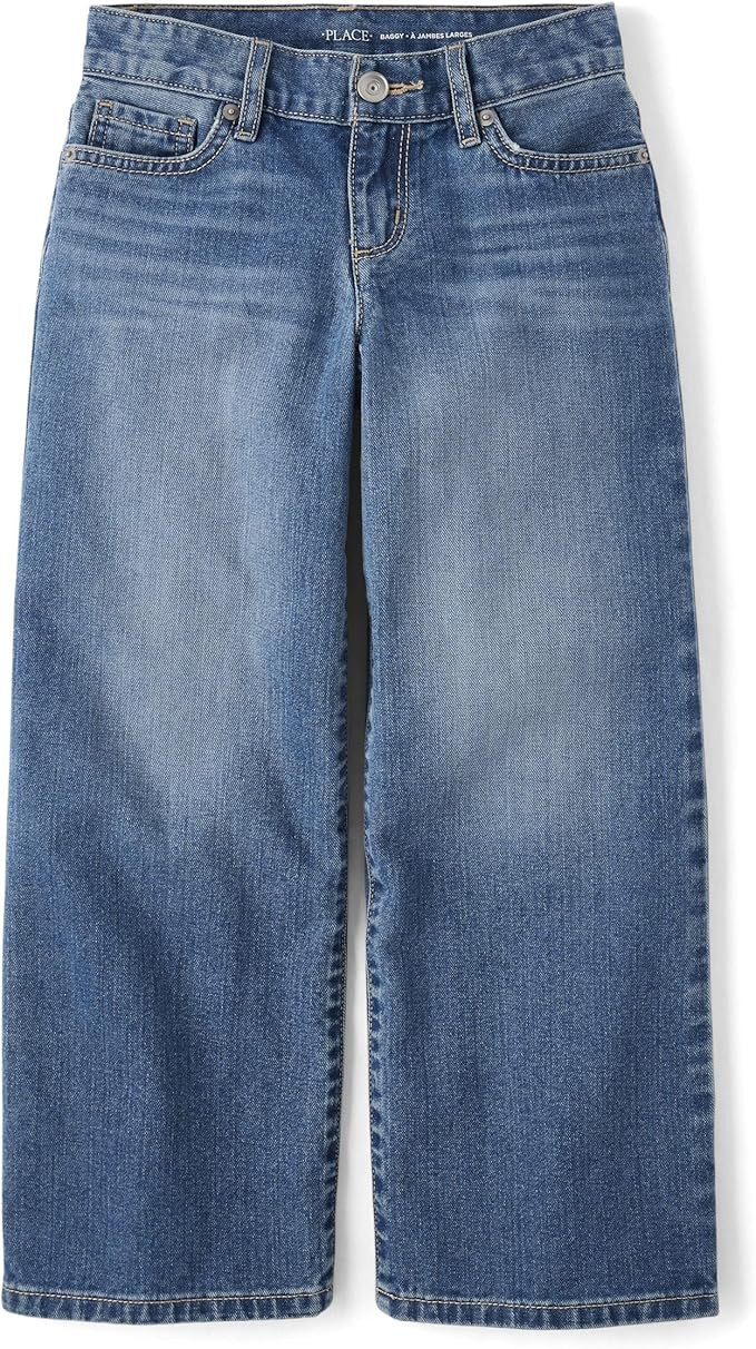 The Children's Place Baby-Girls Baggy Jeans | Amazon (US)