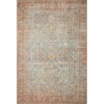 Annelore Blue Rug World Menagerie Rug Size: Runner 2'6" x 7'6 | Wayfair North America