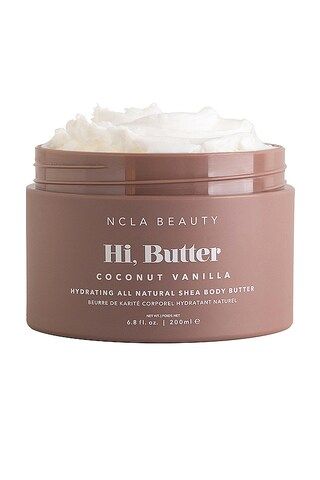 NCLA Hi, Butter All Natural Shea Body Butter in Coconut Vanilla from Revolve.com | Revolve Clothing (Global)