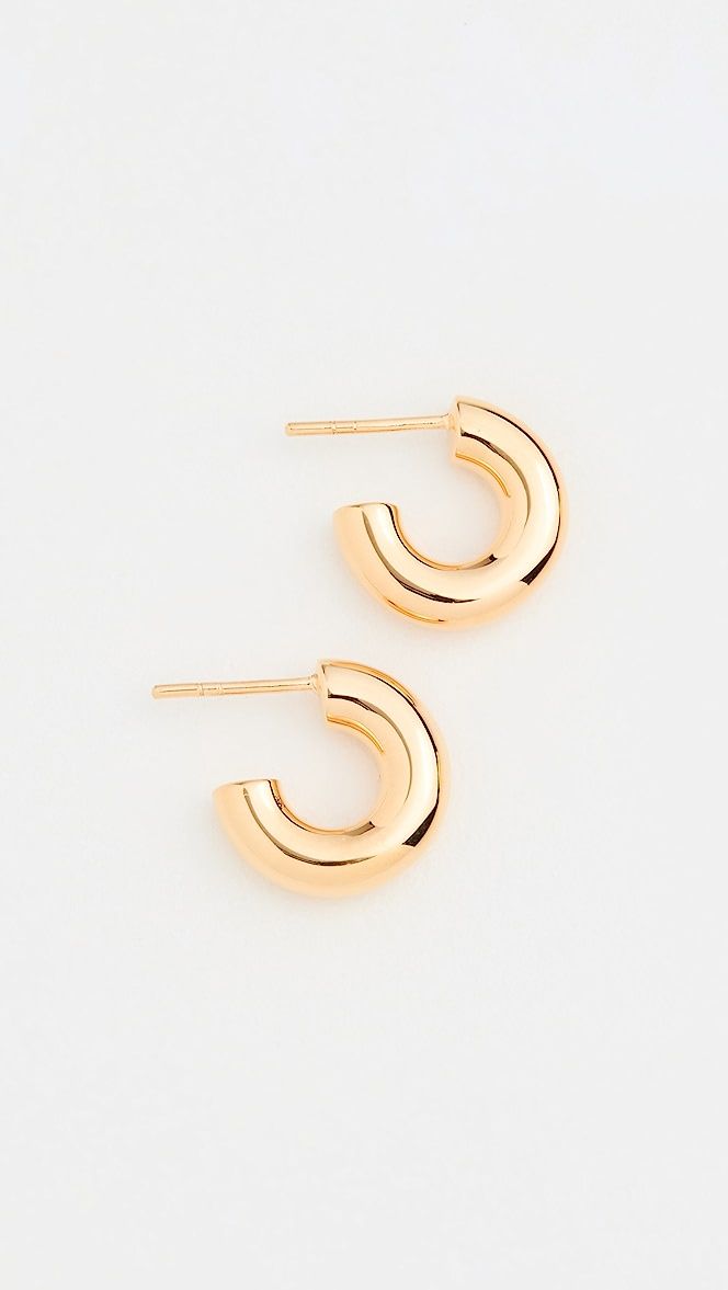 Missoma Gold Chubby Mini Hoop Earrings | SHOPBOP | Shopbop