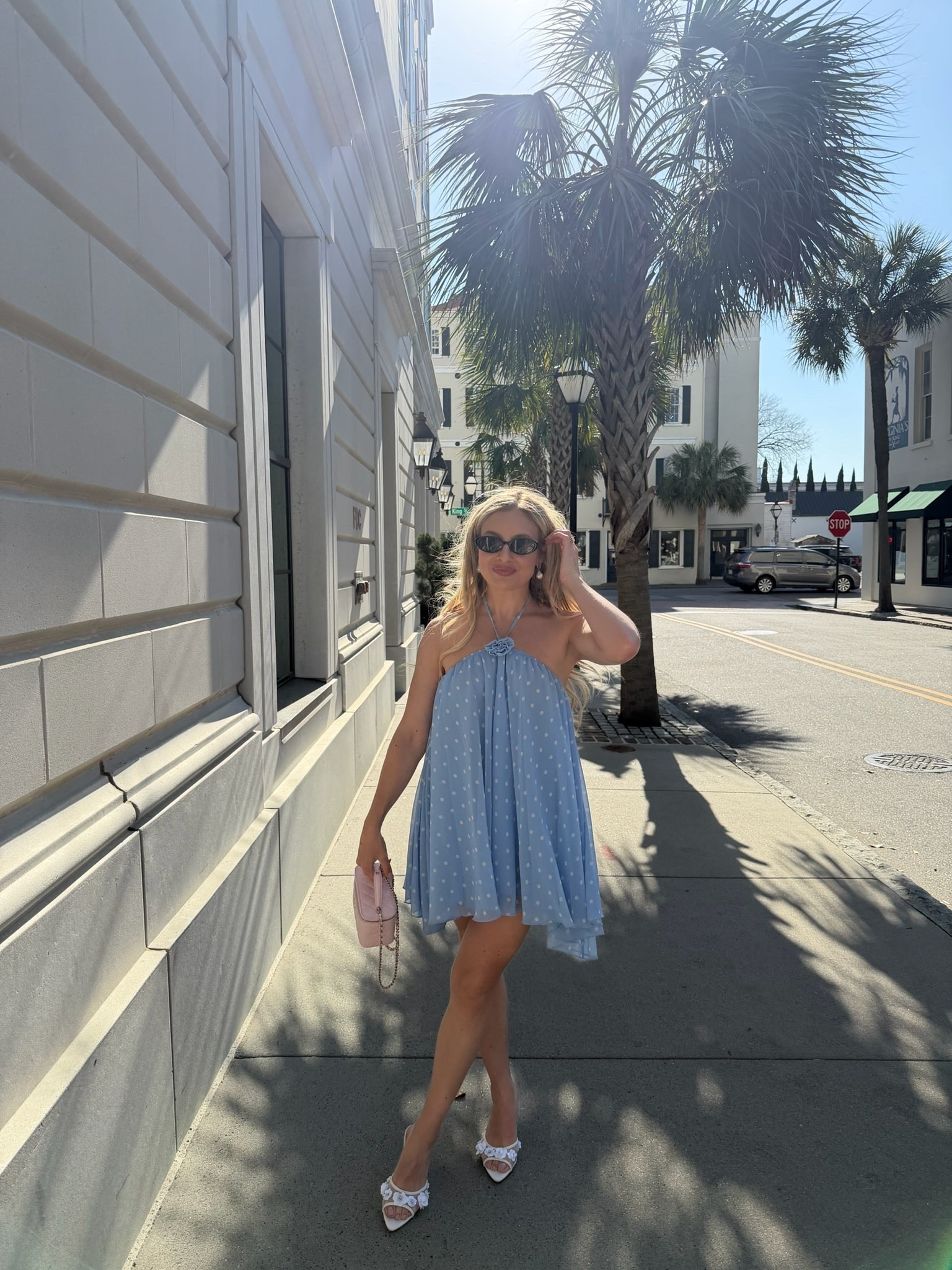 Charleston, SC looks! Here for some very important derby prep 🐎💜💐

#LTKSeasonal #LTKootd #LTKdayinmylife