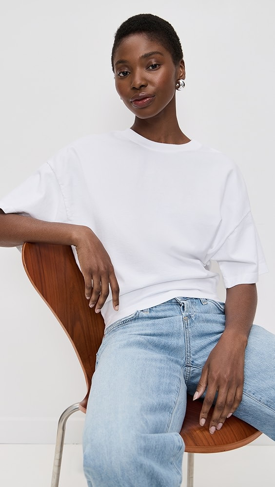 Enza Costa Supima Curve Tee | Shopbop | Shopbop