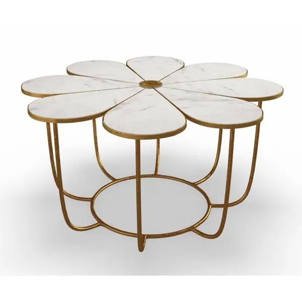 Flower Marble Cocktail Table | Bed Bath & Beyond
