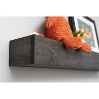 Anabella Pine Solid Wood Floating Shelf | Wayfair North America