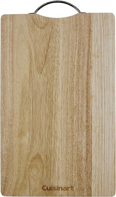 Cuisinart Rubberwood 15.5", 10" Cutting Board, One Size, Brown | Amazon (US)