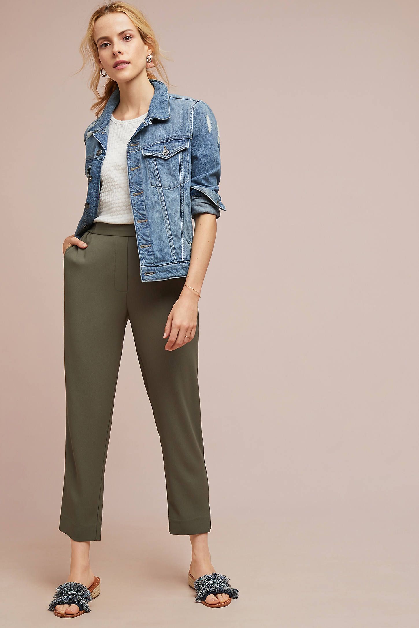 The Essential Crepe Pants | Anthropologie (US)
