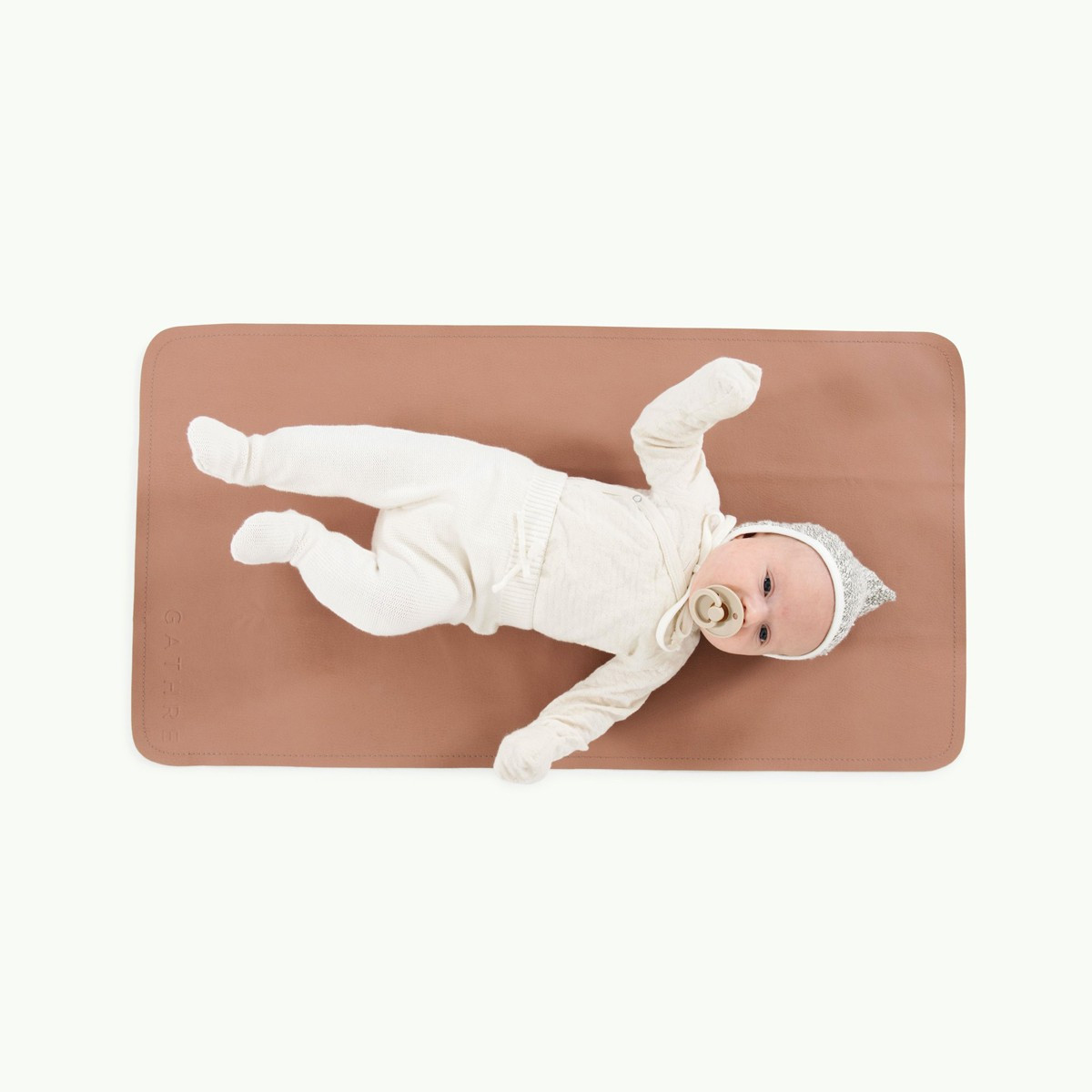 GATHRE Micro+ Mat - Solid (Color: Sienna) | The Tot