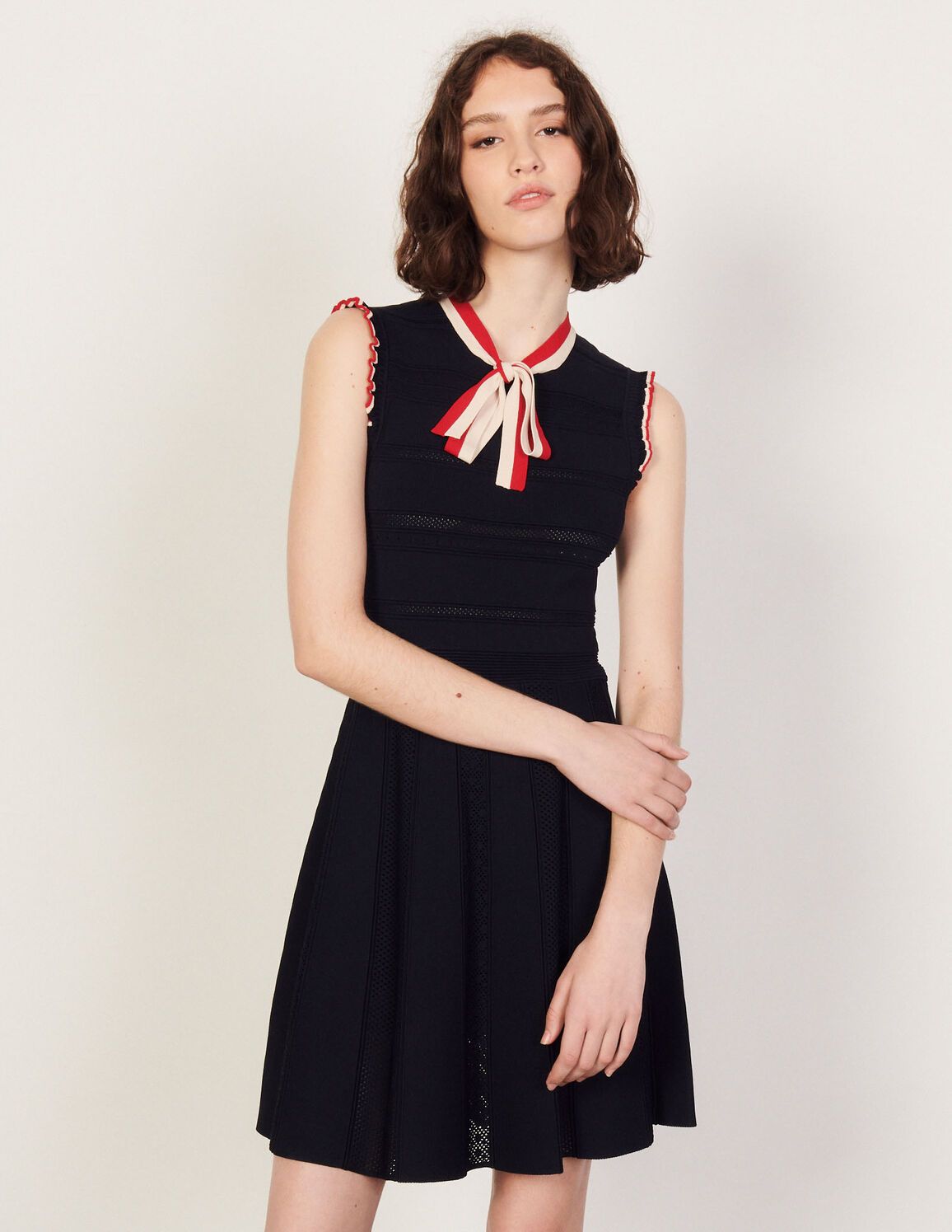 Knitted dress | Sandro-Paris US