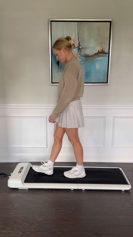 Get $110 off my walking treadmill with code STRAWBERRYCHIC! Valid in purchases $400+. 

Also get 10% off my top and tennis skirt with code AMANDAJOHNxSPANX 

#LTKfit
