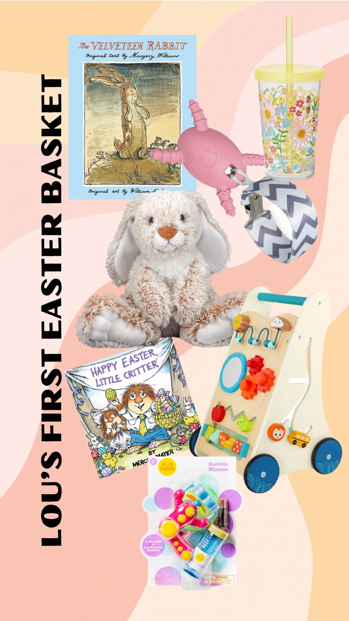 I can’t believe I’m filling up Lou’s first Easter basket! 👏🏼🤍🤩🐣🐰 here’s everything going in (and some that don’t fit lolll) her Easter basket! ✨#easter #easterbasket #firsteaster #spring 

#LTKSeasonal #LTKfamily #LTKbaby