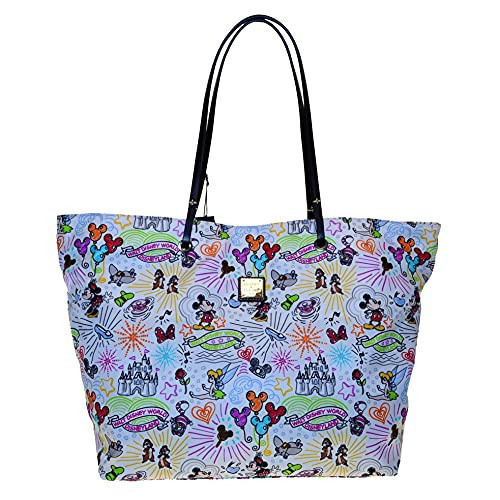 Dooney & Bourke Disney Sketch Nylon Large Reversible Tote White | Amazon (US)
