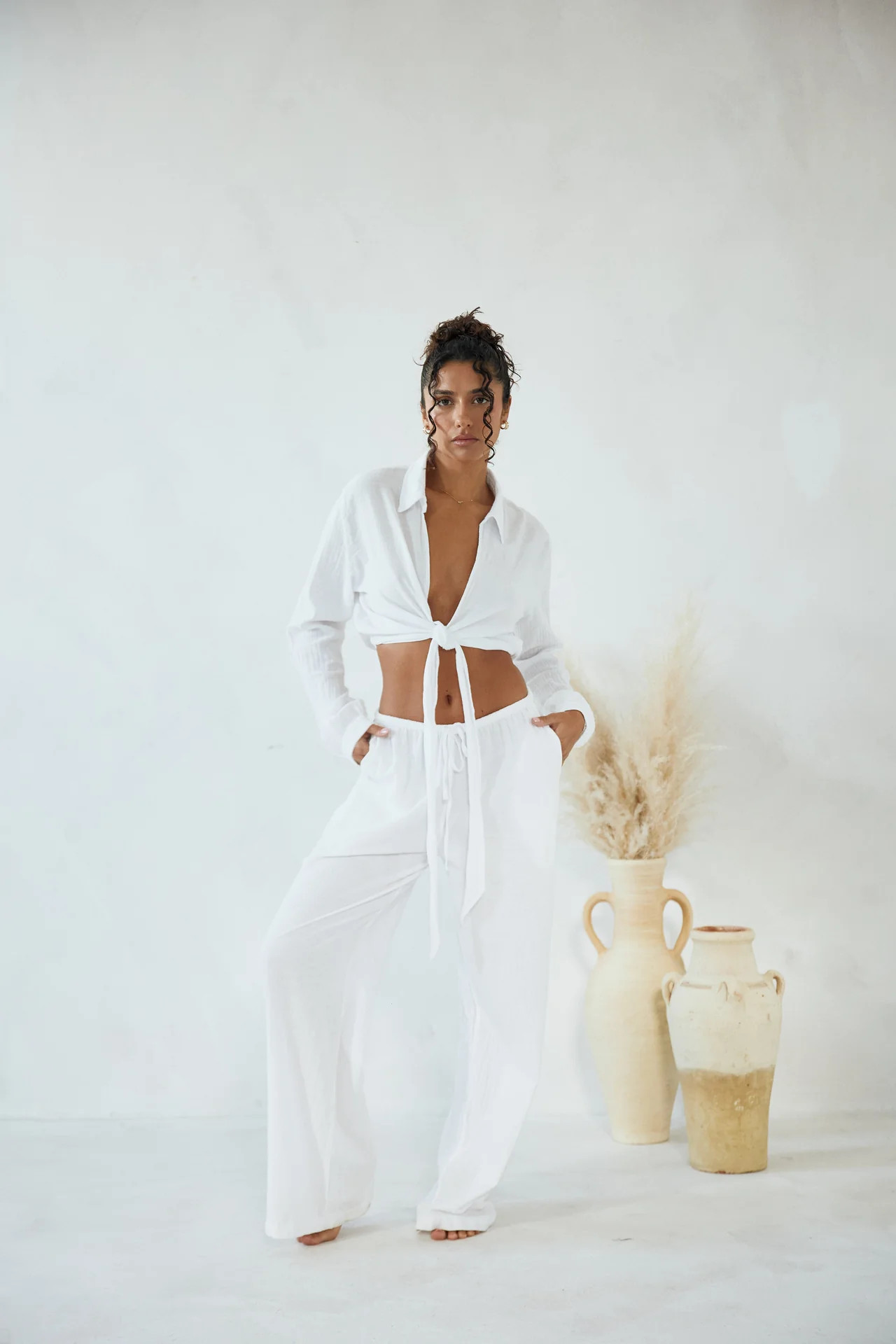 Chiara Pant | Blanco By Nature