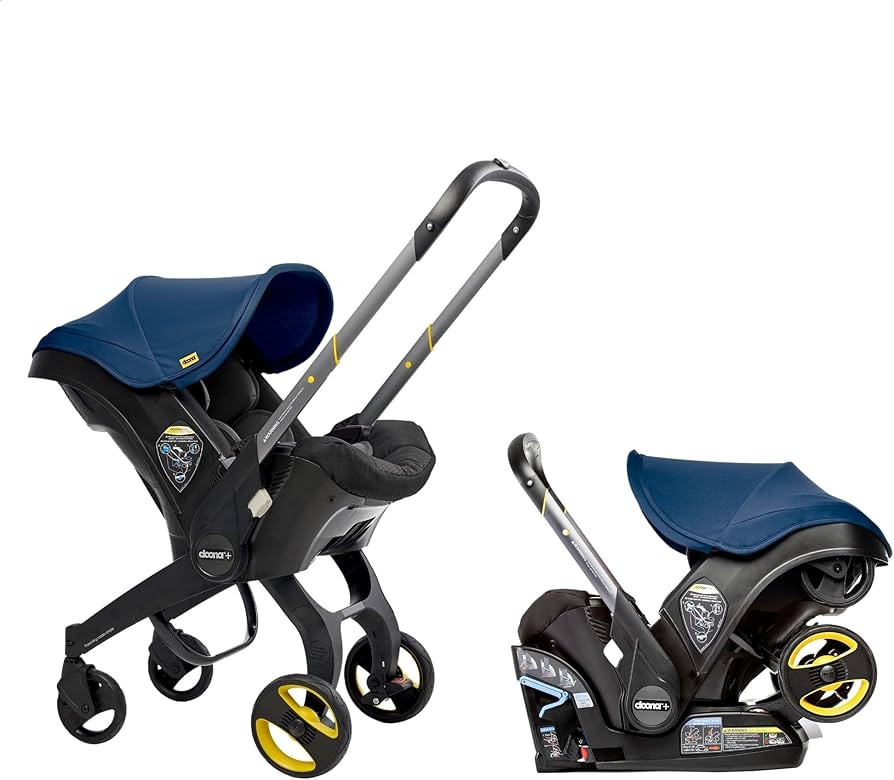 Doona Car Seat & Stroller, Royal Blue - All-in-One Travel System | Amazon (US)