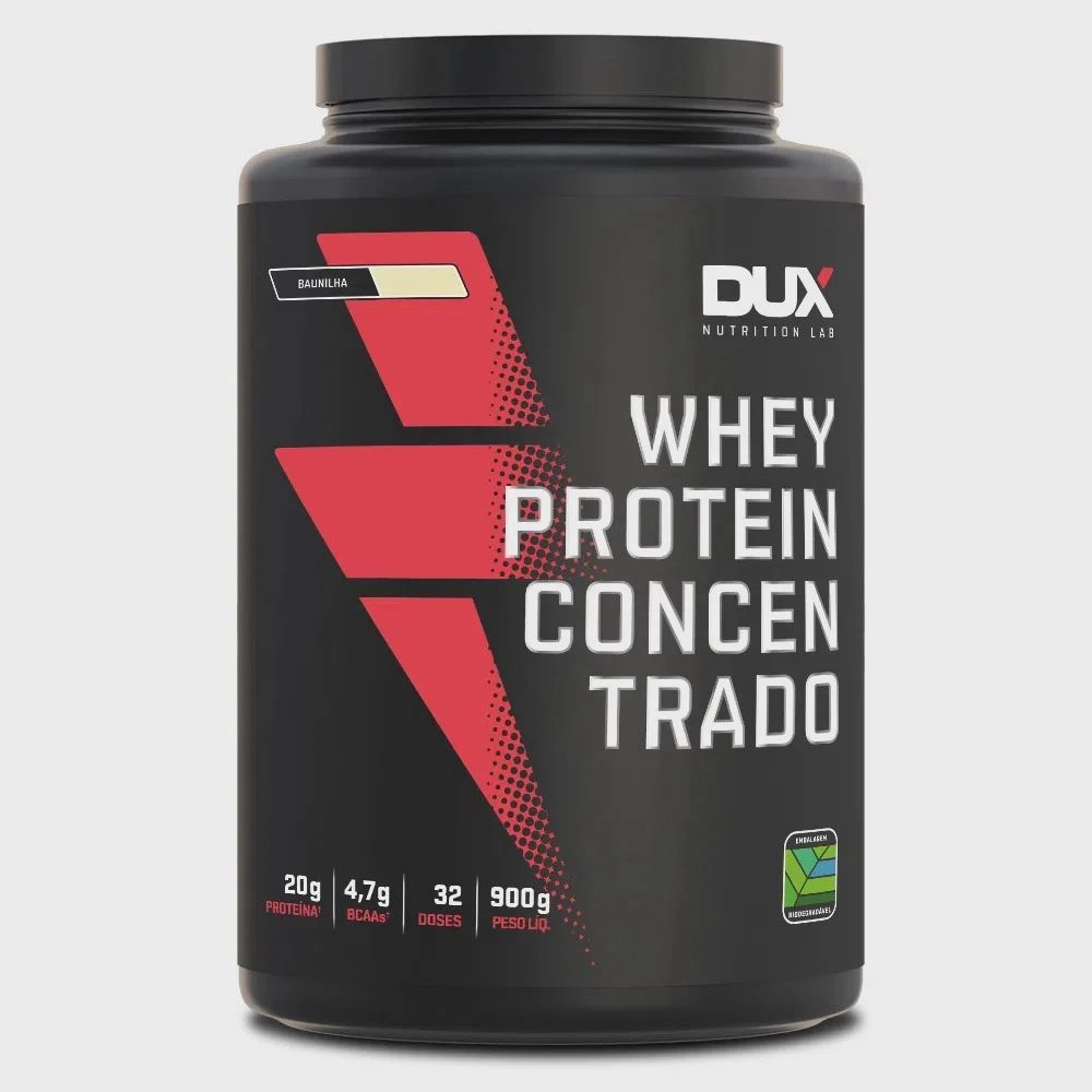 Whey Protein Concentrado 900g - Dux Nutrition Chocolate | Americanas (BR)