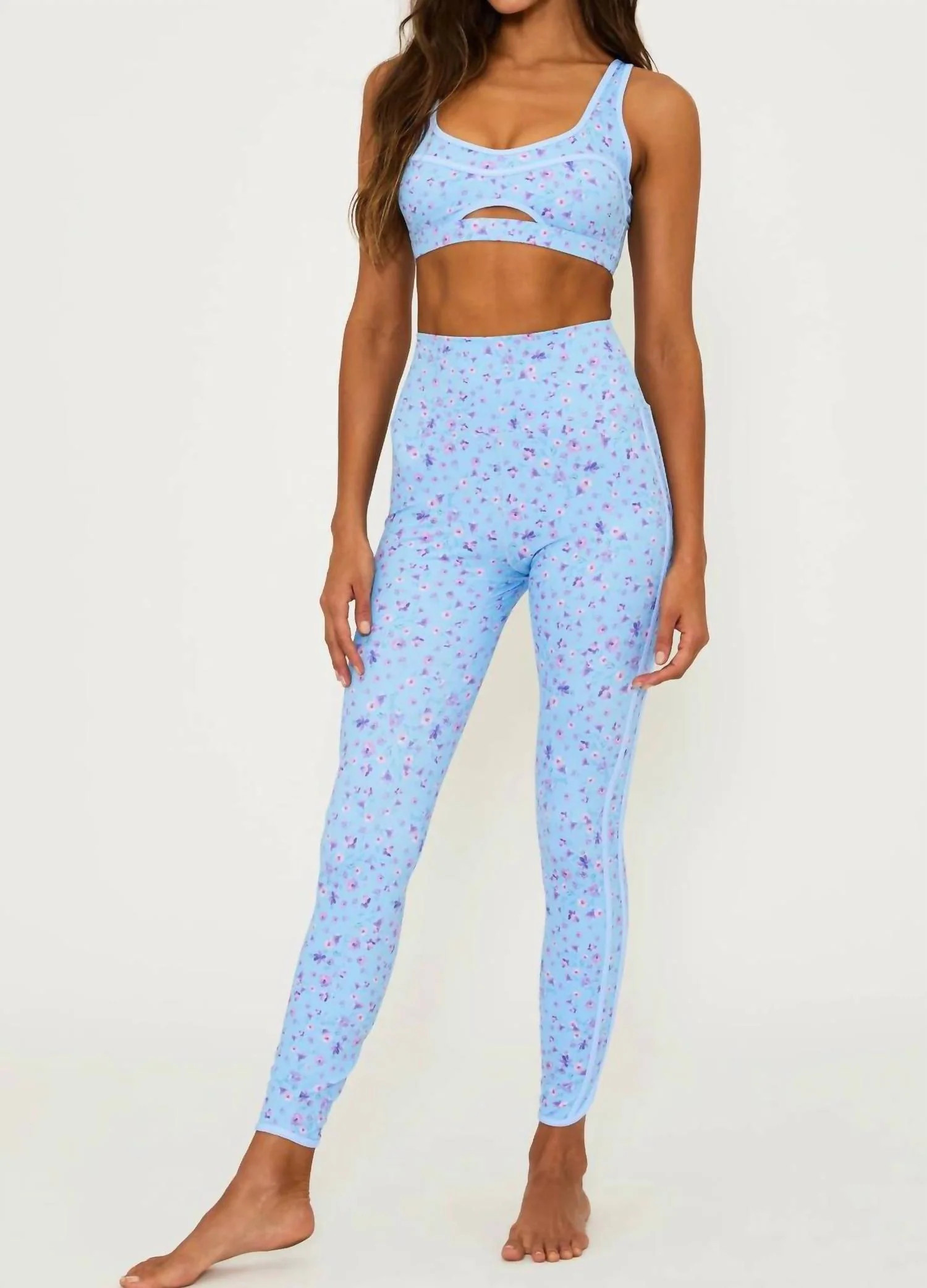 Nella Leggings In Iris Petal | Shop Simon