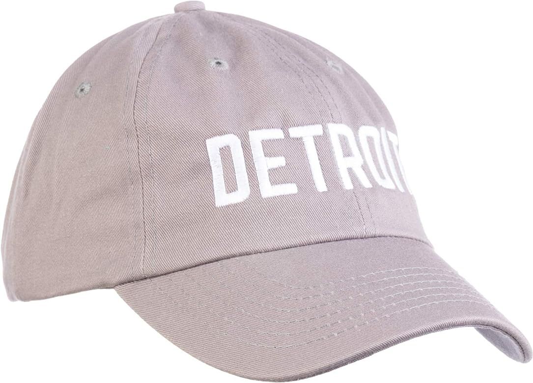 Detroit | Classic Retro City Detroiter 313 Cool Michigan Men Women Cap Dad Hat | Amazon (US)